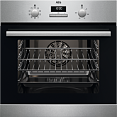 Aeg BCX23101EM 59.4cm Built In Electric Single Oven - Stainless