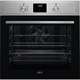 Aeg BEX33501EM 59.4cm Built In Electric Single Oven - Stainless Steel