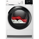 Aeg TR718L4B Sensidry Technology 8Kg Heat Pump Tumble Dryer - White
