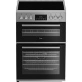Beko FDC6731S 60cm Double Oven Electric - Silver