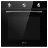Belling BI65FBLK Single Fan Oven With Self Cleaning Liners 