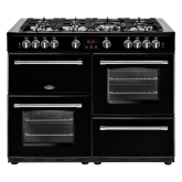 Belling 444444145 Farmhouse 110DFT Dual Fuel Range Cooker