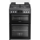 Blomberg GGRN655N  60cm Double Oven Gas Cooker with Gas Hob - Anthracite