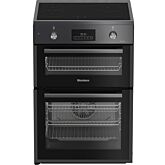 Blomberg HIRN651N 60cm Double Oven Electric Cooker with Induction Hob - Anthracite