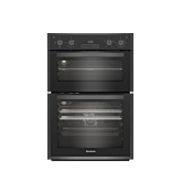 Blomberg RODN9202DX 59.4cm Built In Electric Double Oven - Dark Steel