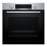 Bosch HQA534BS3B 59.4cm Built In Electric Single Oven - Stainless Steel