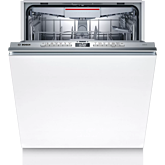 Bosch SMV6ZCX10G Built In Dishwasher - Stainless Steel - 14 Place Settings