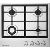 Fisher + Paykel CG604DLPX1 600mm Wide Gas on Steel, 4 Burner