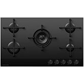 Fisher + Paykel CG905DLPGB4 900mm Wide 'Gas on Glass' 5 Burner, Minimal Style