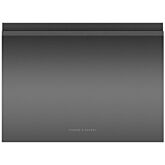Fisher + Paykel DD60ST4HNB9 Dishwasher DishDrawer™ Single Tall Tub, 6 Place Settings, Black Steel, R