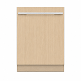 Fisher + Paykel DW60U4HI2 Dishwasher, Steel Interior, 16 Place Settings, Integrated, WiFi