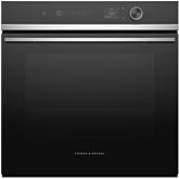 Fisher + Paykel OB60SD11PLX1 Built-in Oven Single 600mm 72L, 11 Function, 2.4" Screen + Dial, Contem