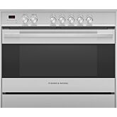 Fisher + Paykel OR90SDG4X1 900mm Wide, Contemporary Stainless Steel, Single Cavity Oven with Gas Hob