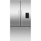 Fisher + Paykel RF540ADUX6 Fridge Freezer French Door 900mm, Designer Handle, Stainless Steel - Ice 