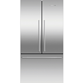 Fisher + Paykel RF610ADJX7 Fridge Freezer French Door 900mm, Designer Handle, Stainless Steel - Ice 