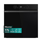 Hisense BI622ABPGUK Built-In Electric Steam Oven Jet Black