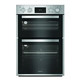 Hotpoint DIH10DIX 59.4cm Built In Electric Double Oven - Silver