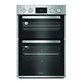 Hotpoint DIH10DIX 59.4cm Built In Electric Double Oven - Silver