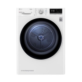 Lg FDV709W 9kg Heat Pump Condenser Tumble Dryer
