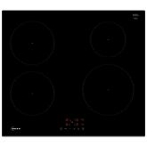 Neff T36FBE1L0 60cm Induction Hob, Touch Control, 4 zones, Front Bevel, 4.6kW