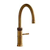 Quooker CFNRPTB Tap Classic Fusion Round patinated brass