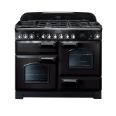 Rangemaster CDL110DFFBL/C CDL110DFFBLC Classic Deluxe Dual Fuel Range Cooker