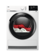 Aeg TR718L4B Sensidry Technology 8Kg Heat Pump Tumble Dryer - White