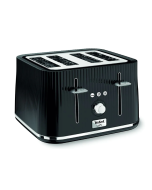Tefal TT760840 Loft 4 Slot Toaster Black