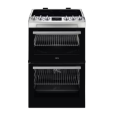  AEG 55cm Freestanding Electric Ceramic Cooker – STAINLESS STEEL