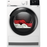 Aeg TR718L4B Sensidry Technology 8Kg Heat Pump Tumble Dryer - White