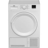 Beko Ireland DTLCE80051W B Energy Rated Condenser Tumble Dryer 8kg load capacity - ideal for large i