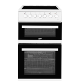 Beko Ireland EDVC503W 50Cm Double Oven Electric Cooker