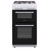 Belling BFSG51TCWHLPG 50Cm All Gas Double Cooker White