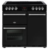 Belling FARMHOUSE 90 E BLACK Belling Farm House 90 Electric Black And Chrom