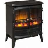 Glen Dimplex SBN20E Springbourne 2Kw Remote Fire With Optiflame Led Effect - Black