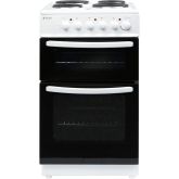 Haden Hest50w 50Cm Twin Cavity Electric Cooker - White