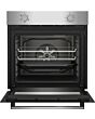 Beko Ireland BBSF210SX 60cm built-in Oven and Electric frameless Ceramic hob Oven 