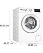 Bosch WAN28255GB 9kg 1400 Spin Washing Machine - White