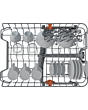 Hotpoint HP2ID10CS80UK Integrated Slimline Dishwasher - 10 Place Settings