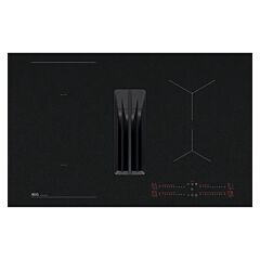 Aeg NCH84B03AZ SaphirMatt® 83cm Induction hob with Bridging zone and Extractor