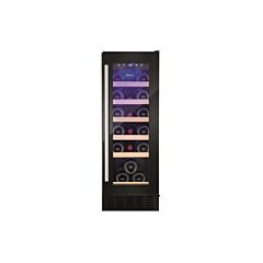 Amica AWC300BL 30Cm Under Counter Wine Cooler - Black