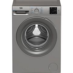 Beko Ireland BMN3WT3841S 8kg 1400 Spin Washing Machine - Silver