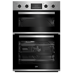 Beko Ireland CTFY22309X 59.4Cm Built Under Electric Double Under Oven - Stainless Steel