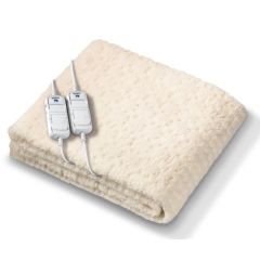 Beurer UE7964 Komfort Super King Dual Heat Mattress Cover - White