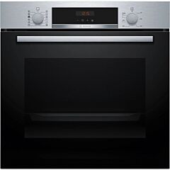 Bosch HQA574BS3B 59.4cm Built In Electric Single Oven - Stainless Steel