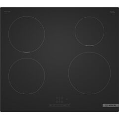 Bosch PIE61ABB5E 60cm Induction Hob, Touch Control, 4 Zones, 17 power levels, timers, PowerBoost