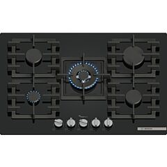 Bosch PPQ7A6I40 75cm, 5 burners, 4kW Wok burner, Optimised FlameSelect