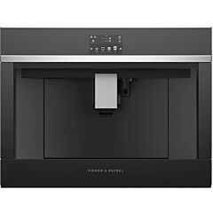 Fisher + Paykel EB60DSX1 Compact 'Bean to Cup' Coffee Centre, Contemporary (Stainless Steel Trim), 1