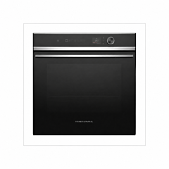 Fisher + Paykel OB60SD9PLX1 Built-in Oven Single 600mm 72L, 9 Function, 2.4" Screen + Dial, Contemp