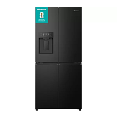 Hisense RQ5P470SYFD Total No Frost Fridge Freezer Black